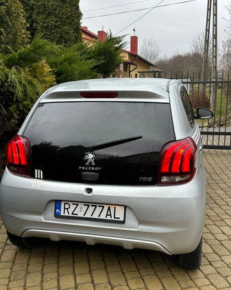 Peugeot 108 cena 32900 przebieg: 59000, rok produkcji 2016 z Rzeszów małe 67
